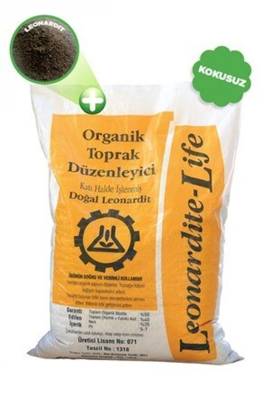 LEONARDİTE LİFE ORGANİK TOP DÜZENLEYİCİSİ 25 KG ürün görseli