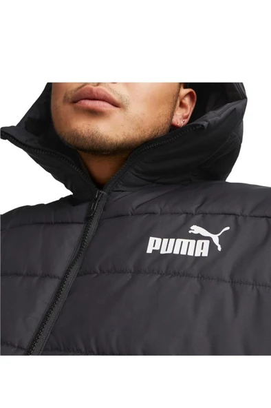Puma 848938 01 Ess Hooded Padded Jacket Erkek Mont Siyah - 2