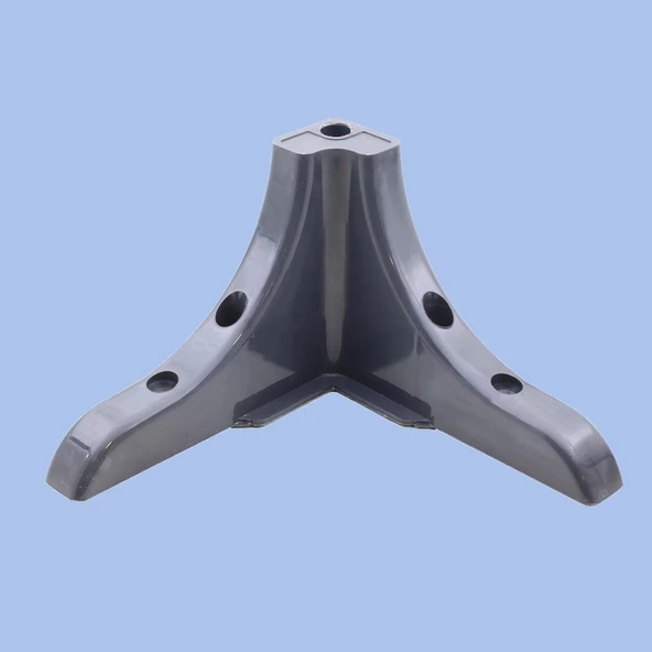 Dolap Mobilya Baza Koltuk Kanepe Sehpa Puf Koltuk Ayağı Antrasit 10 Cm Ayakları - 5