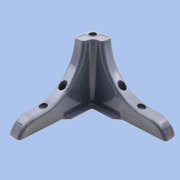 Dolap Mobilya Baza Koltuk Kanepe Sehpa Puf Koltuk Ayağı Antrasit 10 Cm Ayakları - 2