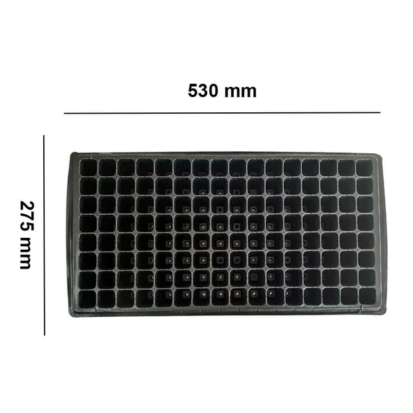 128 GÖZ (2 adet) Viyol FİDE YETİŞTİRME VİYOLÜ FİDAN YETİŞTİRME KABI ÇİLEK SEBZE MEYVE SÜS BİTKİSİ SKULENT FİDELİK - 2