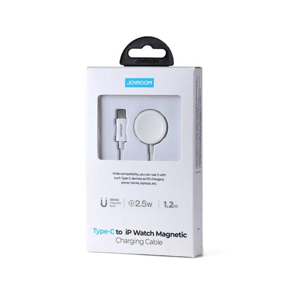 Joyroom S-İW004 Manyetik Type-C Giriş İphone  Watch Kablosuz Şarj Aleti - 5