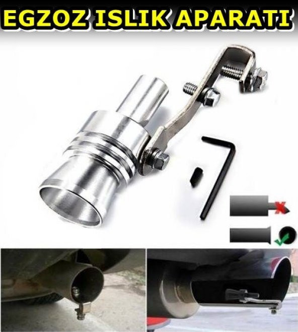 NKT GROUP Islık Egzoz Ses Aparatı Her Araca Uygun Turbo Sesi