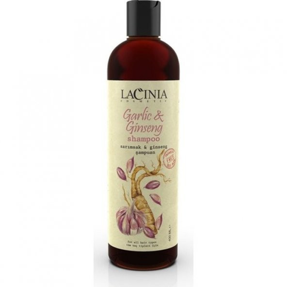 Lacinia Şampuan - Sarımsak & Ginseng Özlü (400 Ml)