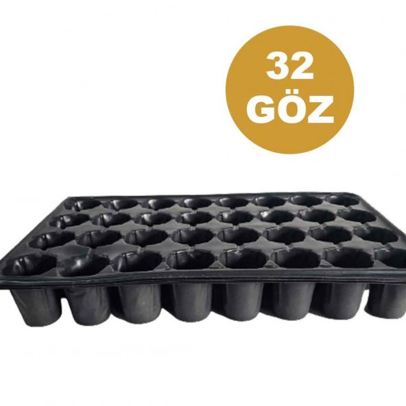 32 GÖZ (5 adet) Viyol FİDE YETİŞTİRME VİYOLÜ FİDAN YETİŞTİRME KABI ÇİLEK SEBZE MEYVE SÜS BİTKİSİ SKULENT FİDELİK ürün görseli 1