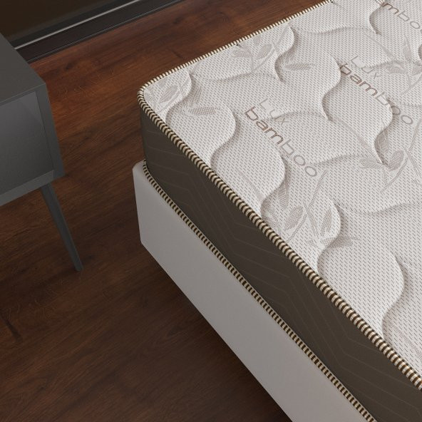 Mobpazar Basic Full Ortopedik Lux Bamboo Yaylı Yatak 75x200 cm - 4