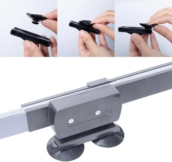 Araç Oto Güneşlik Katlanır Akordiyon Ön Cam Güneşlik 70cm-135cm - 5