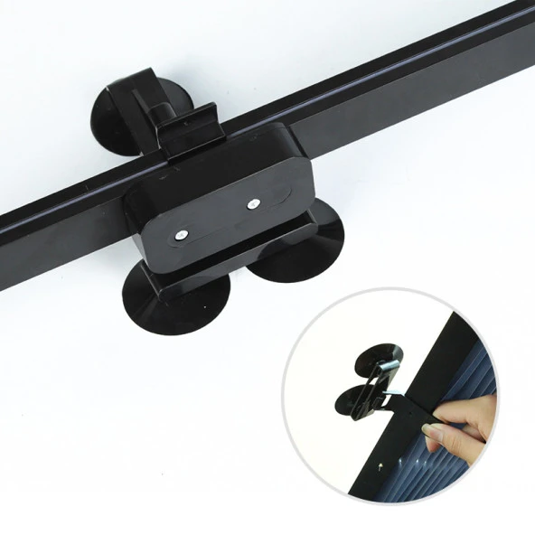 Araç Oto Güneşlik Katlanır Akordiyon Ön Cam Güneşlik 70cm-135cm - 6