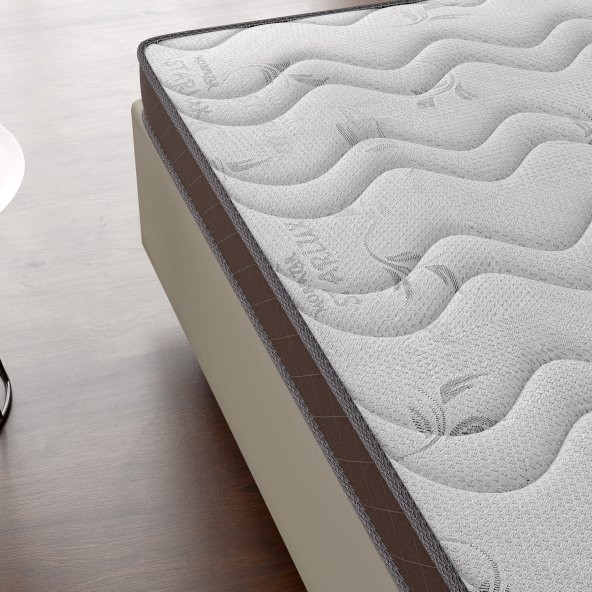 Mobpazar Full Ortopedik Bamboo Açelya Yatak,Nefes Alan Örme Kumaşlı,120x200 cm - 3