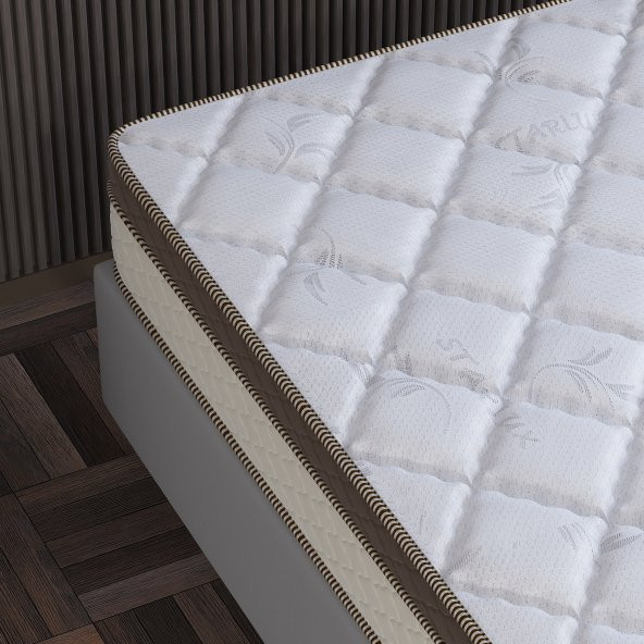 Mobpazar Full Ortopedik Yatak,Aristo 100x200 cm  Örme Kumaşlı Yatak - 3