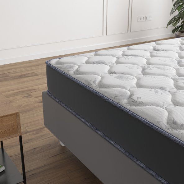 Mobpazar Derman Çift Kişilik Yatak, Sultan Full Ortopedik Lüx Örme Kumaşlı Yatak 140x190 cm - 3