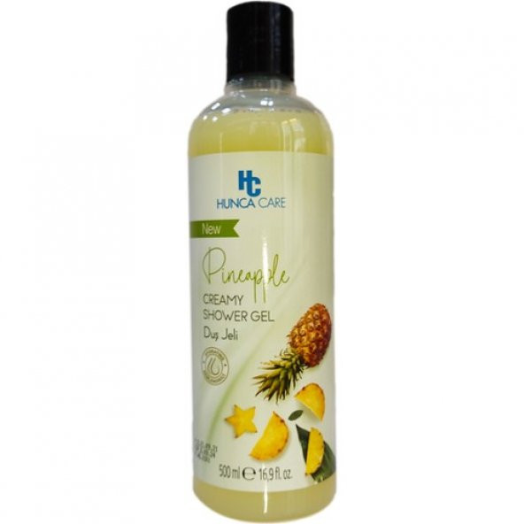 Hunca Care Creamy Shower Gel - Pıneapple