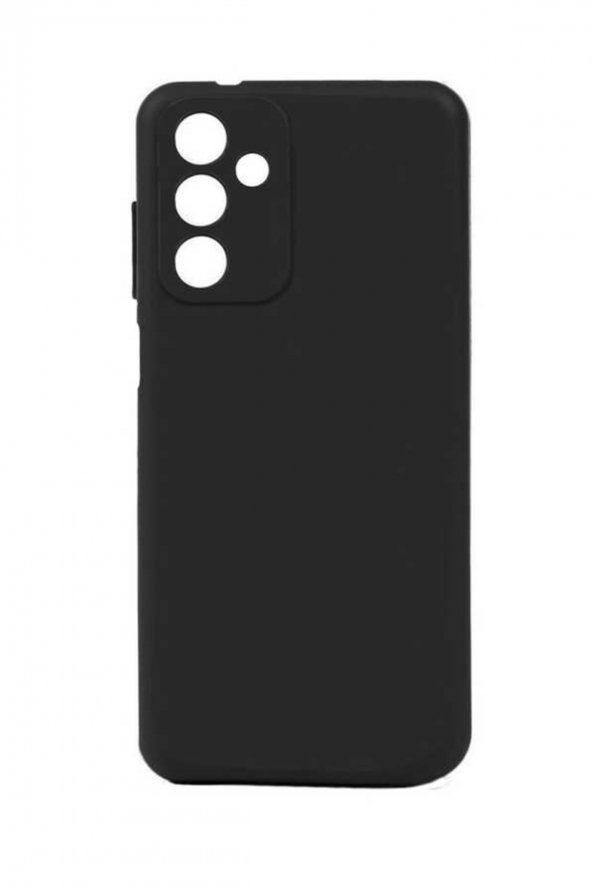 Samsung Galaxy M13 4G Kamera Korumalı Siyah Silikon Rubber Kılıf Arka Kapak ürün görseli 1