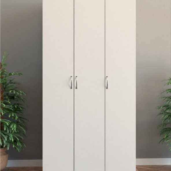 White 3 Kapılı Gardırop ürün görseli