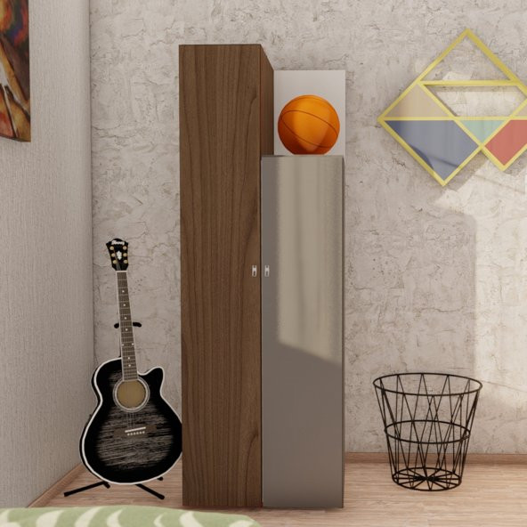 Emre İki Kapaklı Gar- (Antrasit-Ceviz) ürün görseli