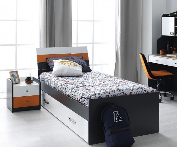 RENGARENK Maskot 120x200 Karyola  k1 - Resim 3