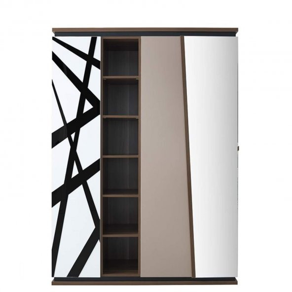 RENGARENK Next 3 Kapaklı  Gardrop ürün görseli