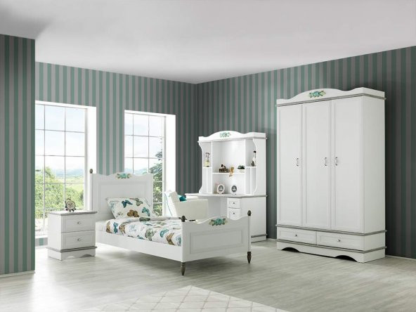 Rengarenk Angel Alt Ve Üst Modül Takım Çalışma Masası K1 - 4