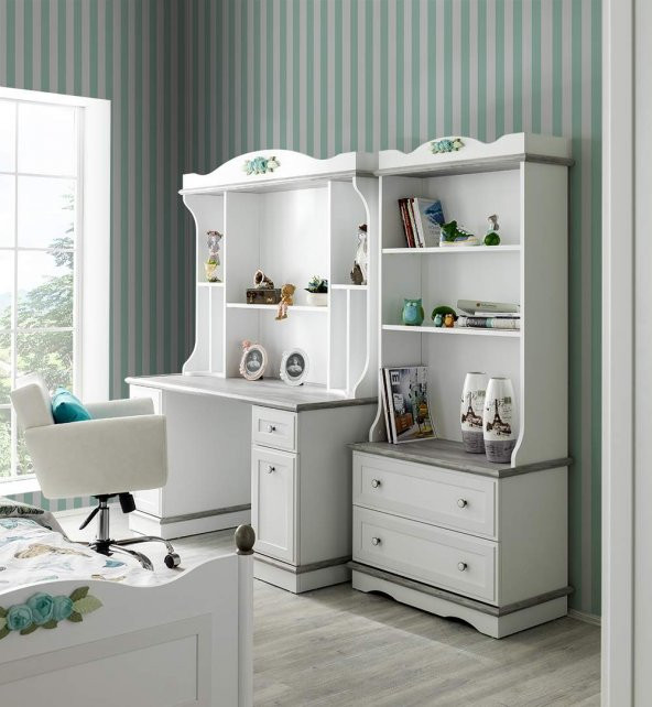 Rengarenk Angel Alt Ve Üst Modül Takım Çalışma Masası K1 - 5