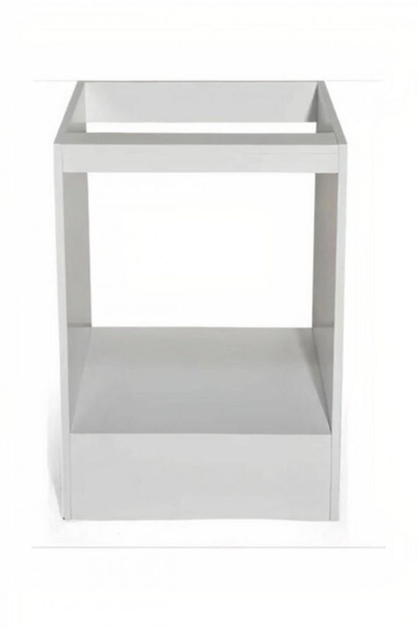 Beyaz Ankastre Fırın Modülü 100 Mdf 60x85,5x55 - 2