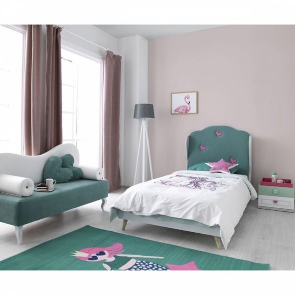 Ünüvar Konsept RENGARENK Candy 120  cm Lik Karyola Başlık  k1 - Resim 2