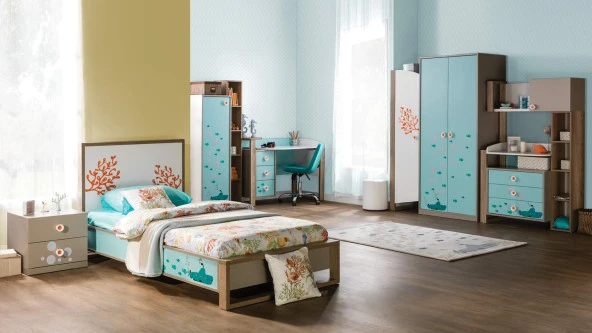 RENGARENK Deep  Şifonyer  k1 - Resim 2