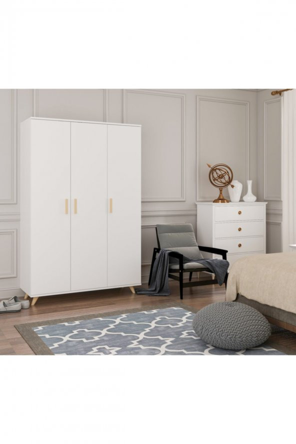 Ünüvar Konsept 3 Kapaklı Gardırop - Resim 2