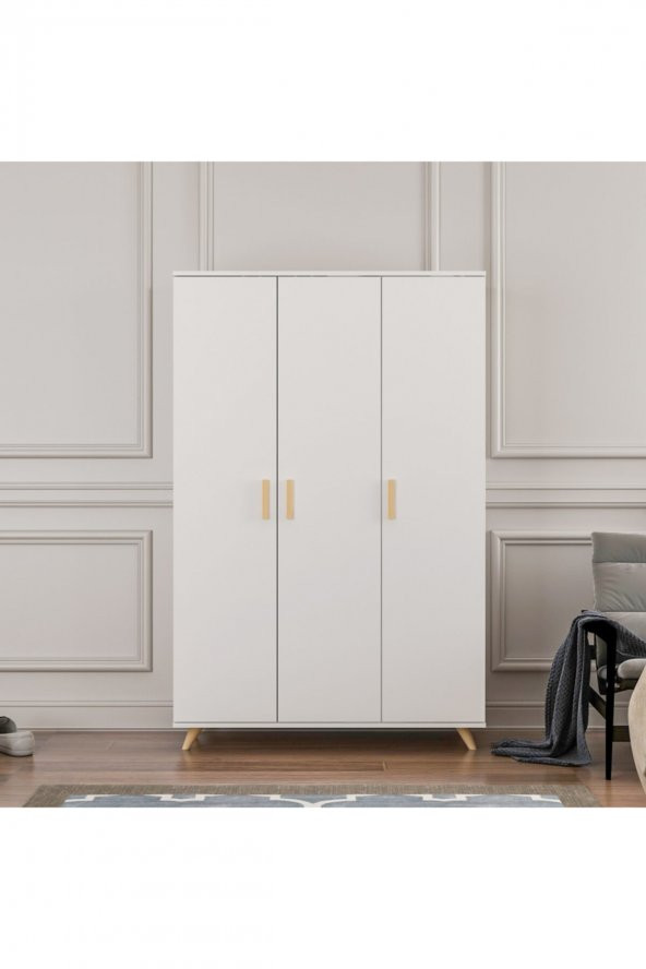Ünüvar Konsept 3 Kapaklı Gardırop - Resim 3
