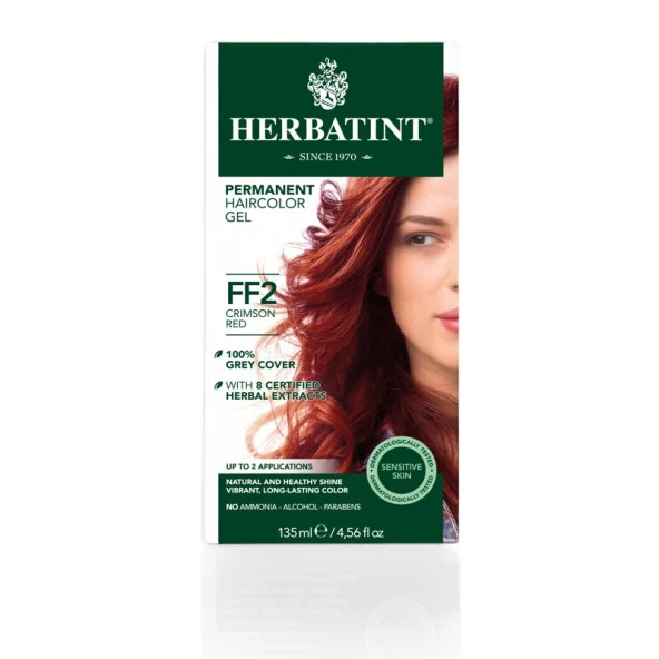 Herbatint FF2 Rouge Pourpre Kızıl Mor Saç Boyası 150ml.