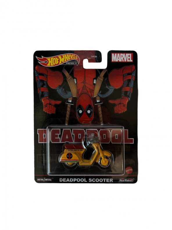 Hot Wheels Premium Deadpool Scooter DMC55 HCP20