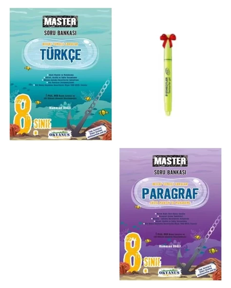 LGS 8.Sınıf Master Türkçe ve Paragraf Soru Bankası
