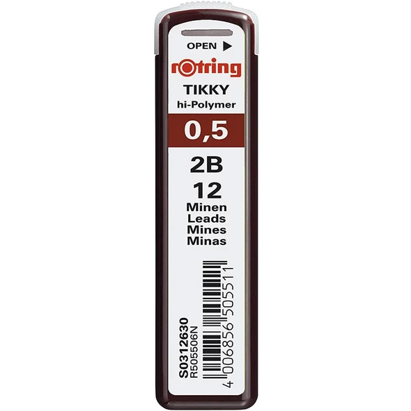 Rotring Tikky 0.5 Min Okul Seti Rotring Silgi Hediyeli Kalem Seti Rotring Sınav Seti Mavi - 3