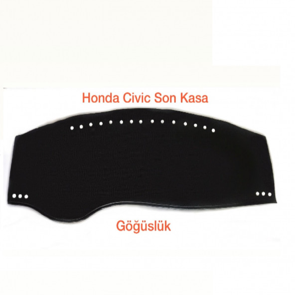 HONDA CİVİC SON KASA DERİ KAPİTONE TORPİDO KORUYUCU ÖRTÜ