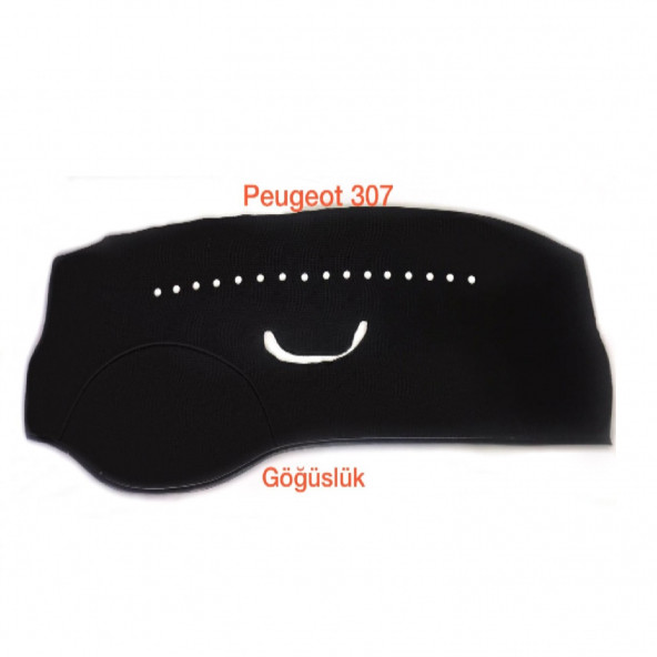 PEUGEOT 307 DERİ KAPİTONE TORPİDO KORUYUCU ÖRTÜ ürün görseli 1