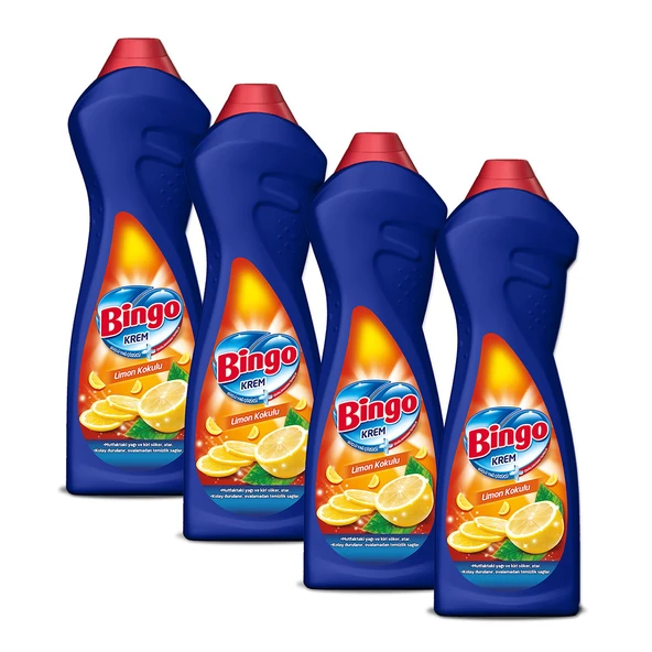 Bingo Krem Mutfak Limon 750ml Ekonomi Paketi 4'lü - 2