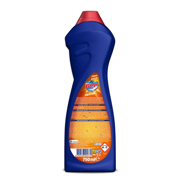 Bingo Krem Mutfak Limon 750ml Ekonomi Paketi 4'lü - 4