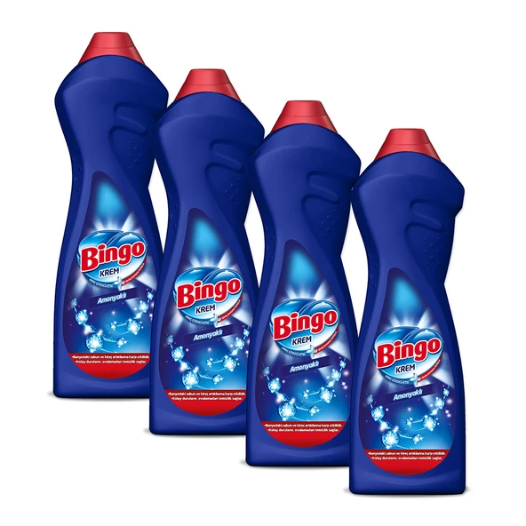Bingo Krem Banyo Amonyaklı 750ml Ekonomi Paketi 4'lü - 2