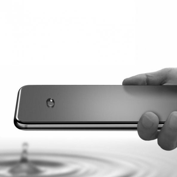 İphone 7 Plus Mat Nano Seramik Ekran Koruyucu Parmak İzi Bırakmaz Siyah