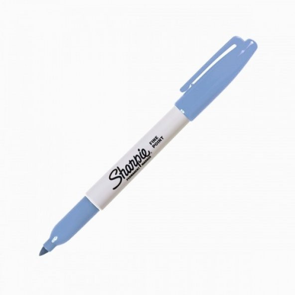 Sharpie Fine Permanent Markör Kalem Açık Mavi