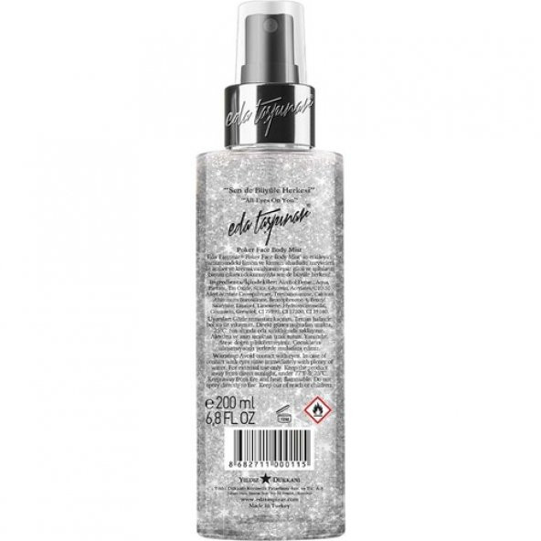 Eda Taşpınar Poker Face Body Mist 200 ml - 2