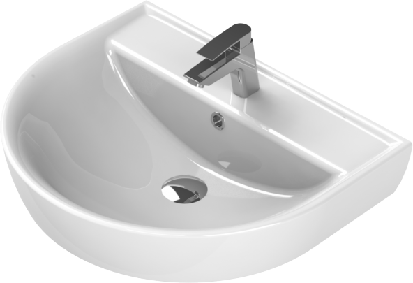 TURKUAZ Bella Lavabo 50x60 cm (Bella Uzun Ayaklı) - 3