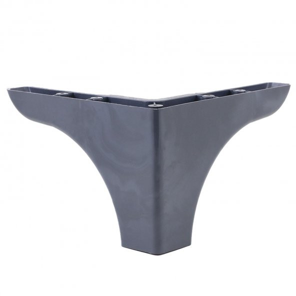 Mobilya Kanepe Sehpa Puf Koltuk Ayağı 10 cm Baza Ayak Antrasit - 2