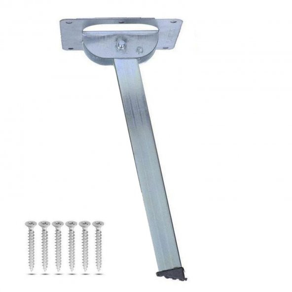 Sofra Ayağı Metal Çinko Katlanır Yer Sofrası Sini Altı 20 cm - 2
