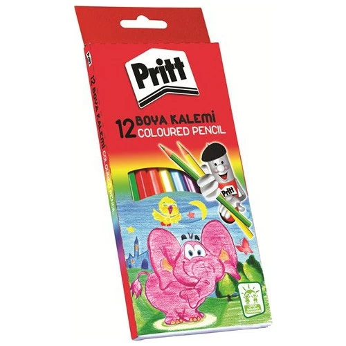 Pritt 12'li Karton Kutu Kuru Boya Kalemi