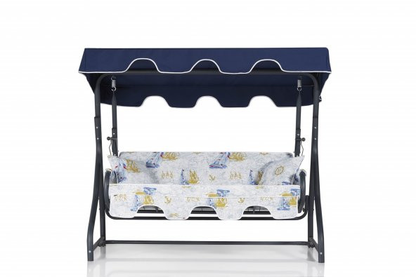 Erinöz Olea 3 Kişilik Yatarlı Salıncak - Bahçe Balkon Teras Salıncağı