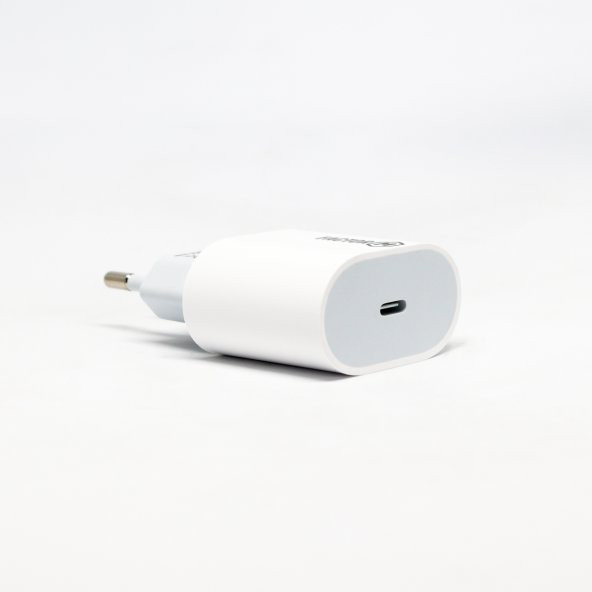 Factor M PD20W Quick Charger 20W­ Type-C to Type-C 2M Kablolu Şarj Set Beyaz - 4