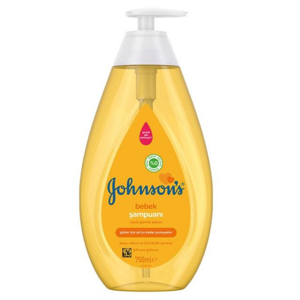 JOHNSONS BEBEK ŞAMPUANI 750 ML NAZİK GÜNLÜK BAKIM