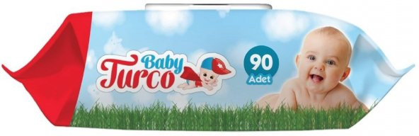 Baby Turco Islak Havlu Mendil Klasik 90 Yaprak 27 Li Set Plastik Kapaklı 2430 Yaprak