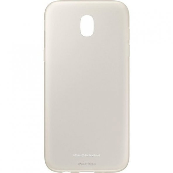 Samsung Galaxy J5 2017 Orjinal Jelly Silikon Kılıf - Gold - Resim 2