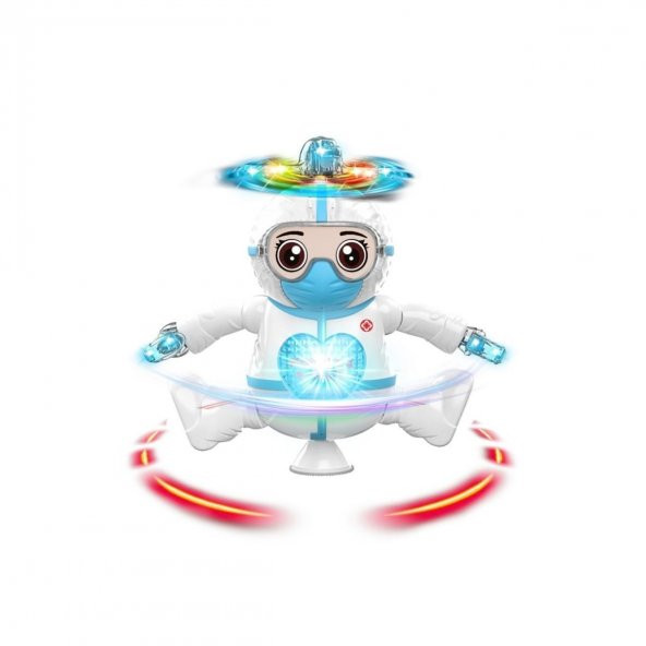 LZH-99444-9 Müzikli ve Işıklı Doktor Robot -Vardem - 2